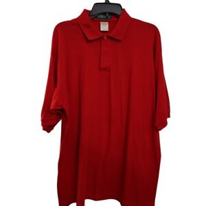 Outer Banks Shirt‎ Men's Red Short Sleeve Polo 2XL